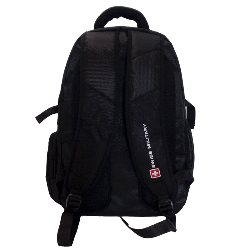 Swiss Military Black LBP58 Backpack Corporate Gifting BrandSTIK